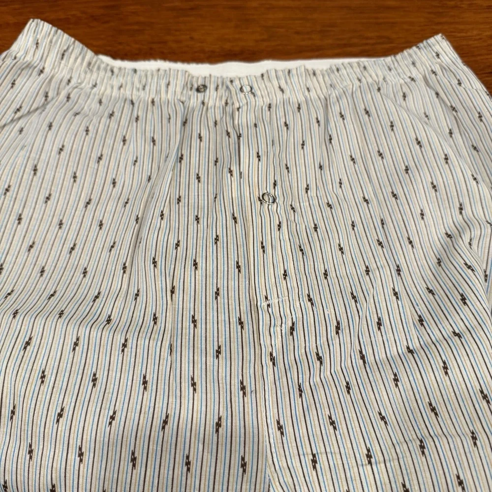 Vtg Manchester PCA Sleepwear Set Sz B Medium‎ Pajama Set Dead Stock Cotton Blend